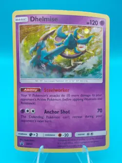 Dhelmise SM53 Sm Promos Pokemon TCG Holo Lightly Played - Image 1