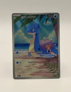 Pokemon TCG Misty's Lapras Destined Rivals 194/182 Mint Condition - Image 1