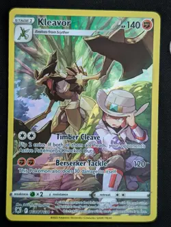 Kleavor TG08/TG30 SWSH10: Astral Radiance Trainer Gallery Holo Pokemon TCG NM - Image 1
