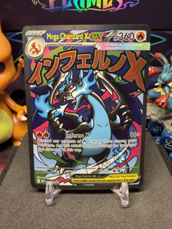 2025 | Pokemon Mega Evolution | Mega Charizard X EX Black Star Promo | 023 - Image 1
