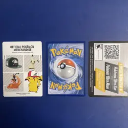 Pokemon TCG Ash's Pikachu TCG SM108 2017 Promo 'I Choose You' NM - Image 4
