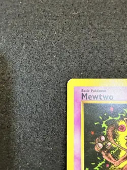 Pokemon Mewtwo Black Star Promo #14 in MP- condition! - Image 3