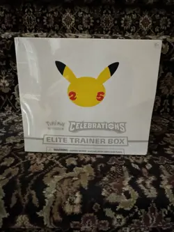 Pokemon TCG: 25th Anniversary Celebrations Elite Trainer Box (2021) 820650809439 - Image 1