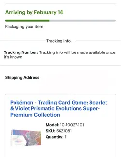 Pokemon Prismatic Evolutions Super Premium Collection SPC Pre order - Image 2