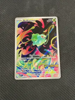 Pokemon Bulbasaur 133 Mega Evolution Stamped - Image 1