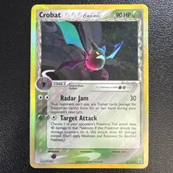 Crobat DUAL TYPE | 2/113 Delta Species 2005 | Holo Rare! | Pokemon TCG MP - Image 1