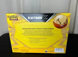 Pokemon Hisuian Electrode V Box TCG Sealed - Image 4