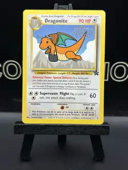 Pokemon TCG Dragonite 5 WB Stamped Movie Promo 1999 WOTC Promo Regular LP - Image 2