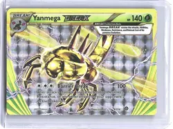 Pokemon Yanmega BREAK XY - Steam Siege 8/114 Holo NM - Image 1