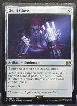 Genji Glove #258 Final Fantasy Regular Rare - Image 1