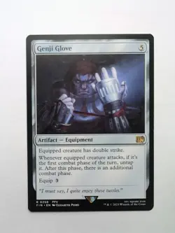 MTG Genji Glove (FIN) Final Fantasy Regular Rare 258 - Image 1