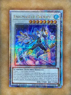 Yugioh Enigmaster Packbit PHNI-EN042 Quarter Century Secret 1st Ed NM - Image 1
