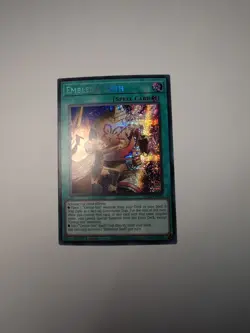1x Emblema Oath MP24-EN146 Prismatic Secret Rare 1st Edition - Yu-Gi-Oh - Image 1