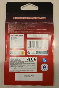 One Piece TCG Carrying On His Will Sleeved Booster Pack Sealed(English)! - Image 2