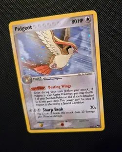 Pokemon TCG - Pidgeot 2/17 Holo Rare POP Series 2 Vintage Rare Card - NM - Image 2