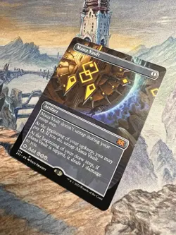 Magic the Gathering Mana Vault Borderless Non-Foil Card Double Masters 2022 - Image 3