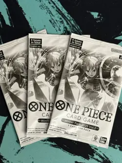 One Piece Card Game Tournament Pack 2025 vol 2 Winner Pack Sealed/Unopened 3x - Image 1