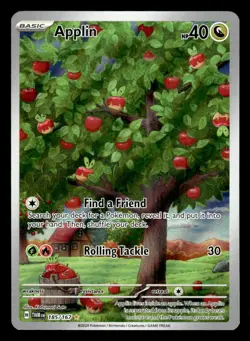 2024 APPLIN SV06 TWILIGHT MASQUERADE 185/167 ILLUSTRATION RARE FULL ART HOLO - Image 1