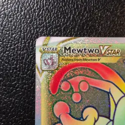 Mewtwo VSTAR 79/78 GO Rainbow Secret Rare Full Art Hyper Pokemon Near Mint NM - Image 3