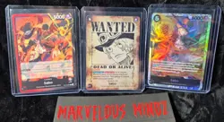 Sabo Wanted Poster Card SEC SP- OP13-120 - Carrying on His Will One Piece TCG - Image 1