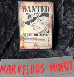 Sabo Wanted Poster Card SEC SP- OP13-120 - Carrying on His Will One Piece TCG - Image 3