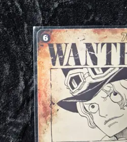 Sabo Wanted Poster Card SEC SP- OP13-120 - Carrying on His Will One Piece TCG - Image 5