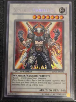 Yugioh! MP X-Saber Urbellum - HA01-EN025 - Secret Rare - Limited Edition Moder - Image 1