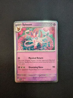 Sylveon - Cosmos Holo SV: Scarlet & Violet Promo Cards 172 NM/M Pokemon TCG #172 - Image 1