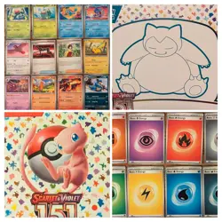 Pick a Card! Scarlet & Violet 151 Pokemon TCG Singles NON HOLO Complete Your Set - Image 1