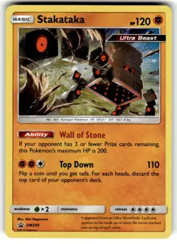 Stakataka - SM209 - Holo - SM Black Star Promos - Pokemon Card NM - Image 1