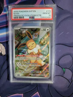 PSA 10 - Eevee 173 Sv: Scarlet & Violet Promo Cards Holo - Image 1