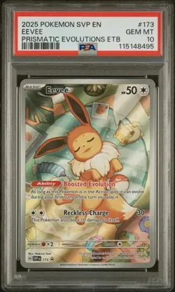 PSA 10 Eevee 173 Sv: Scarlet & Violet Promo Cards Holo - Image 1
