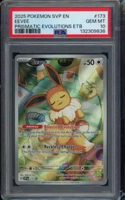 PSA 10 Eevee 173 Sv: Scarlet & Violet Promo Cards Holo - Image 1