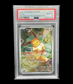 Eevee 173 Sv: Scarlet & Violet Promo Cards Holo PSA 10 - Image 1