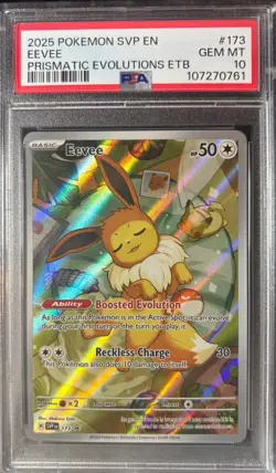 Eevee 173 Sv: Scarlet & Violet Promo Cards Holo PSA 10 - Image 1