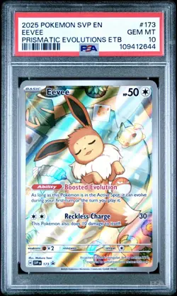 Eevee 173 Sv: Scarlet & Violet Promo Cards Holo PSA 10 - Image 1