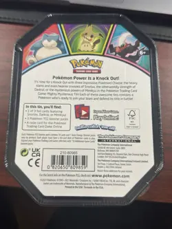 Pokemon TCG Mighty Mysterious Tin [ Darkrai Card Pack ] Sealed 820650809859 - Image 2