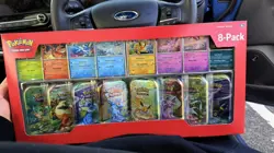 Pokemon TCG: Prismatic Evolutions Costco Mini Tins 8 Pack - New & Sealed #2 - Image 1