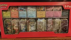 Pokemon TCG: Prismatic Evolutions Costco Mini Tins 8 Pack - New & Sealed #2 - Image 1