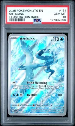 PSA 10 Articuno 102/100 AR SV9 Battle Partners Japanese Pokemon Card GEM MINT - Image 1