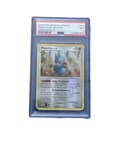 Pokemon Munchlax TCG Reverse Holo Common Card 70/111 Platinum Rising Rivals - Image 1