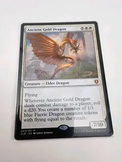 Ancient Gold Dragon Commander Legends: Battle for Baldur's Gate Regular - Image 3