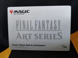MTG Final Fantasy Art Series Yiazmat, Ultimate Mark x1 NM Art Card Gold Stamped - Image 2