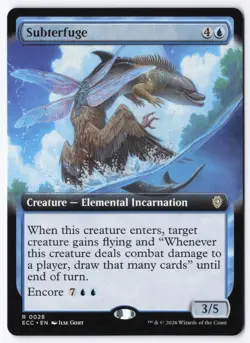 Subterfuge (Extended Art) R Commander: Lorwyn Eclipsed 26 NM - Image 1