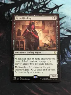 MTG - Grim Hireling - Battle for Baldur's Gate Commander - Near Mint - Image 1