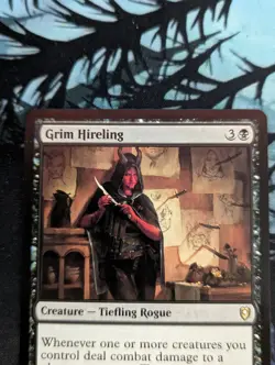 MTG - Grim Hireling - Battle for Baldur's Gate Commander - Near Mint - Image 2