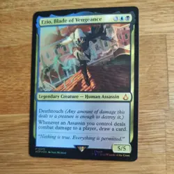 Ezio, Blade of Vengeance Assassin's Creed MTG Magic the Gathering Foil - Image 1