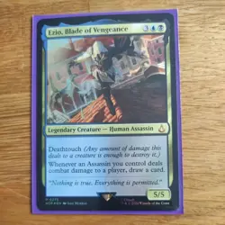 Ezio, Blade of Vengeance Assassin's Creed MTG Magic the Gathering Foil - Image 3