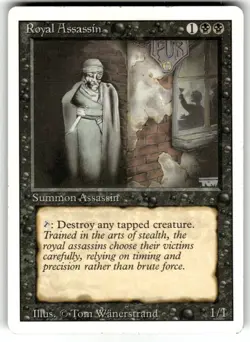 Royal Assassin Revised Edition Regular MTG NM/SP - Image 1