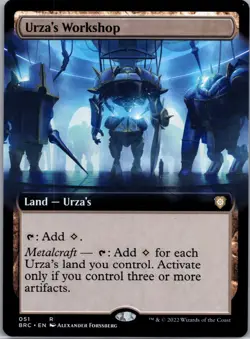 Urza's Workshop - [Extended Art] The Brothers' War Commander (BRC) NON FOIL - Image 1